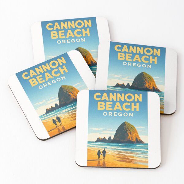 Item preview, Cannon Beach Oregon – Haystack Rock, Ecola State Park and Pacific Coast designed and sold by Places On Earth.