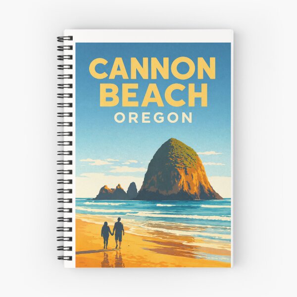 Item preview, Cannon Beach Oregon – Haystack Rock, Ecola State Park and Pacific Coast designed and sold by Places On Earth.