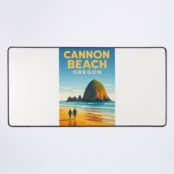 Item preview, Cannon Beach Oregon – Haystack Rock, Ecola State Park and Pacific Coast designed and sold by Places On Earth.