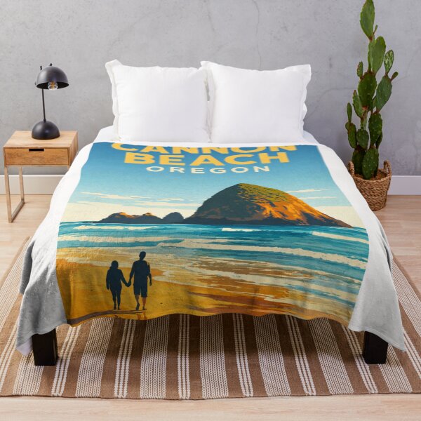 Item preview, Cannon Beach Oregon – Haystack Rock, Ecola State Park and Pacific Coast designed and sold by Places On Earth.