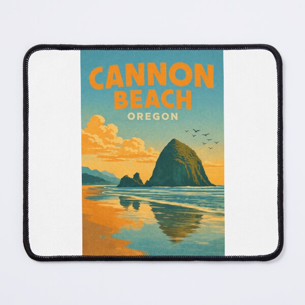 Item preview, Cannon Beach Oregon – Haystack Rock at Ecola State Park along the Oregon Coast designed and sold by Places On Earth.