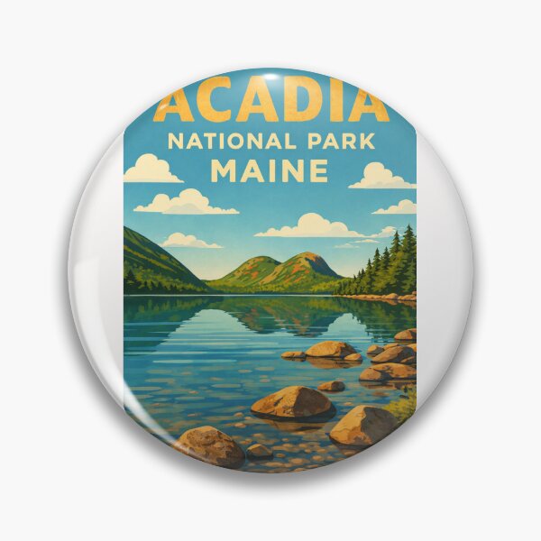 Item preview, Acadia National Park Maine – Jordan Pond and Mount Desert Island designed and sold by Places On Earth.