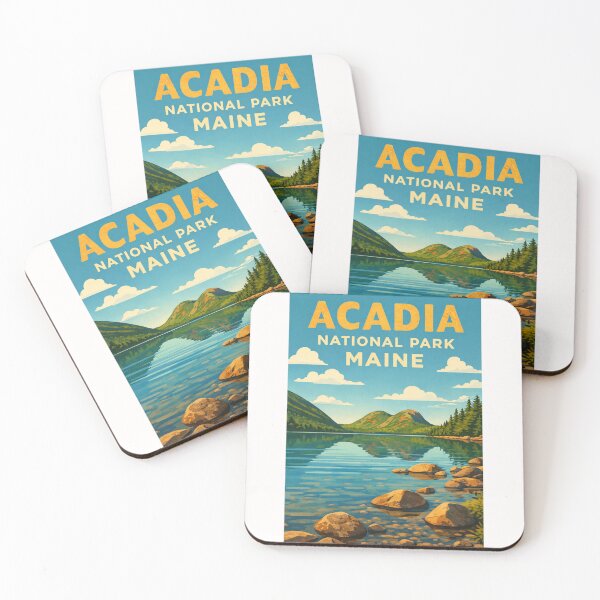 Item preview, Acadia National Park Maine – Jordan Pond and Mount Desert Island designed and sold by Places On Earth.