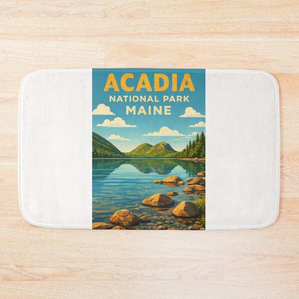 Item preview, Acadia National Park Maine – Jordan Pond and Mount Desert Island designed and sold by Places On Earth.