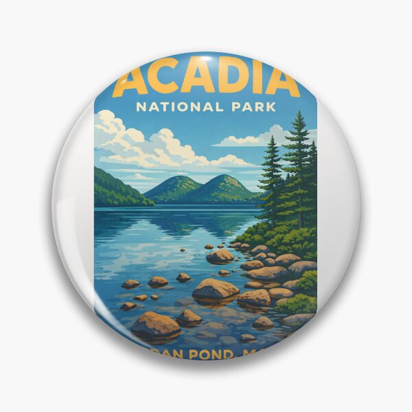 Item preview, Acadia National Park Maine – Jordan Pond in Hancock County designed and sold by Places On Earth.