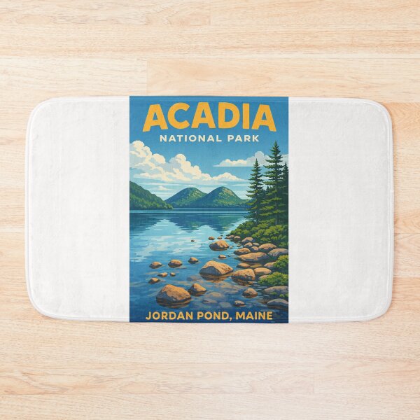 Item preview, Acadia National Park Maine – Jordan Pond in Hancock County designed and sold by Places On Earth.