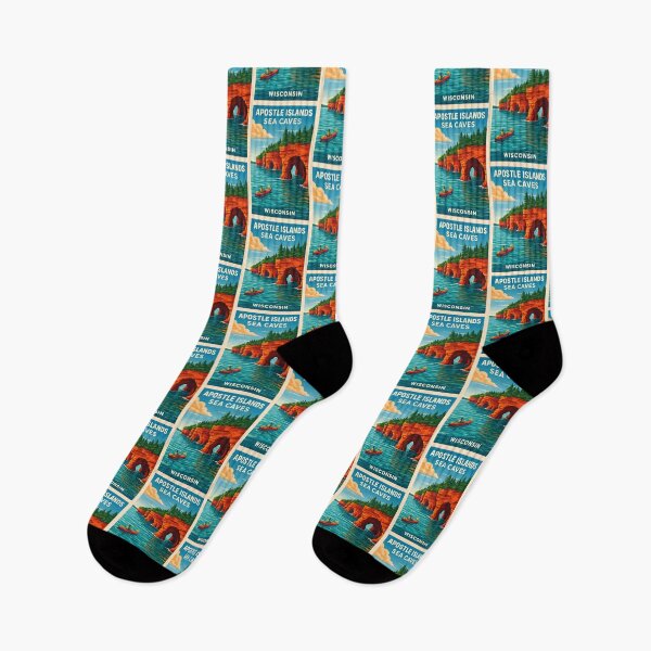Item preview, Apostle Islands Sea Caves Wisconsin – Lake Superior near Bayfield Peninsula designed and sold by Places On Earth.