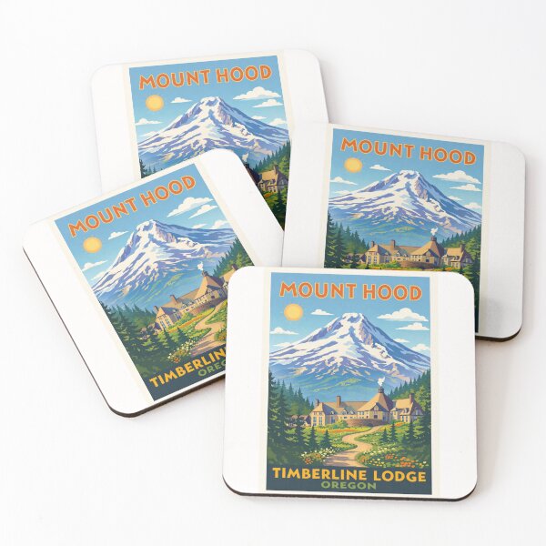 Item preview, Mount Hood Timberline Lodge Oregon – Cascade Range and Mount Hood National Forest designed and sold by Places On Earth.