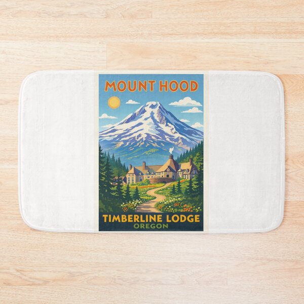 Item preview, Mount Hood Timberline Lodge Oregon – Cascade Range and Mount Hood National Forest designed and sold by Places On Earth.