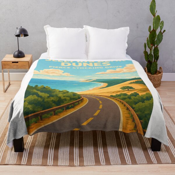 Item preview, Sleeping Bear Dunes Michigan – Pierce Stocking Drive and Lake Michigan Shore designed and sold by Places On Earth.