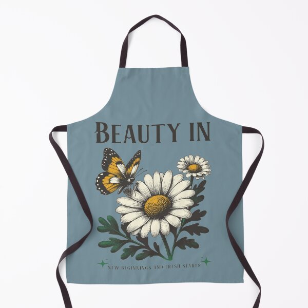 Item preview, Beauty in New Beginnings - Butterfly & Daisy Vintage Aesthetic designed and sold by GunnuDesigns.