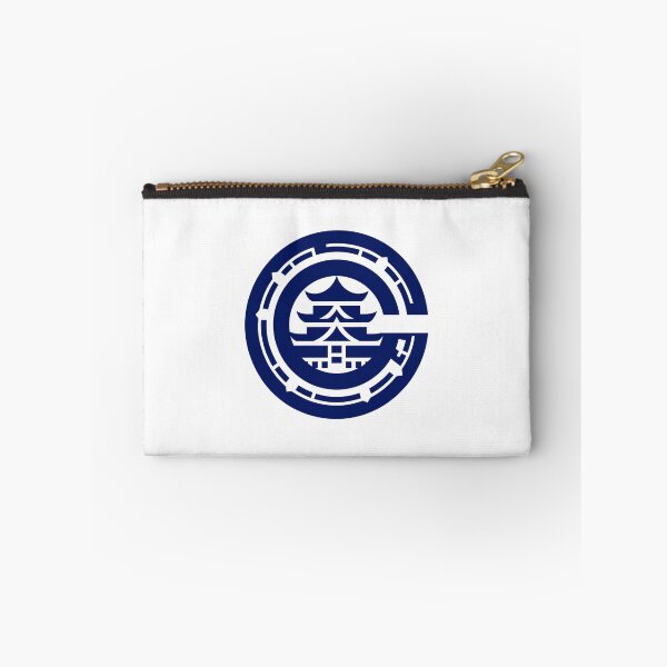Item preview, Letter C Monogram - Castle Samurai Crest (Navy Blue) designed and sold by ZenCircle.