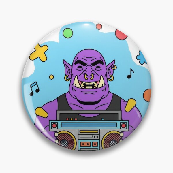 Item preview, Funky Orc designed and sold by TeamAdequate.