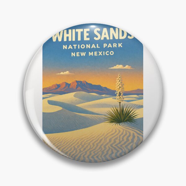 Item preview, White Sands National Park New Mexico – Tularosa Basin and Alamogordo designed and sold by Places On Earth.