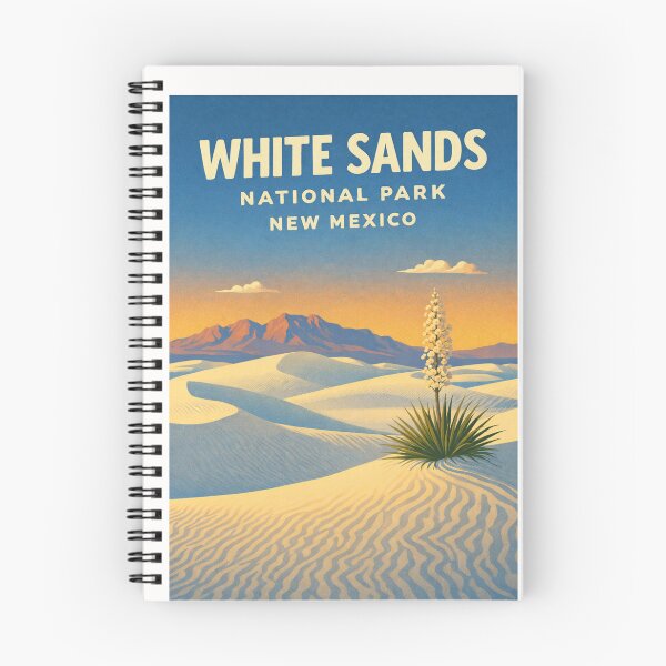 Item preview, White Sands National Park New Mexico – Tularosa Basin and Alamogordo designed and sold by Places On Earth.