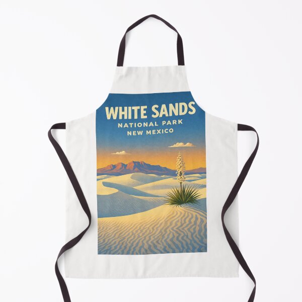 Item preview, White Sands National Park New Mexico – Tularosa Basin and Alamogordo designed and sold by Places On Earth.