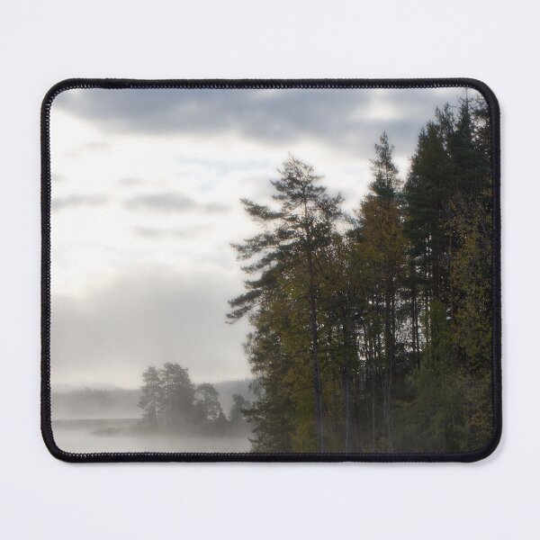 Item preview, Scandinavian Lake and trees designed and sold by ByMarielle.