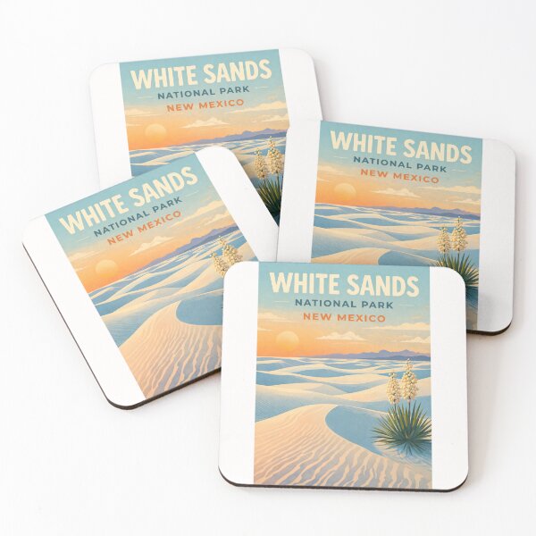Item preview, White Sands National Park New Mexico – Tularosa Basin, Alamogordo and Chihuahuan Desert designed and sold by Places On Earth.