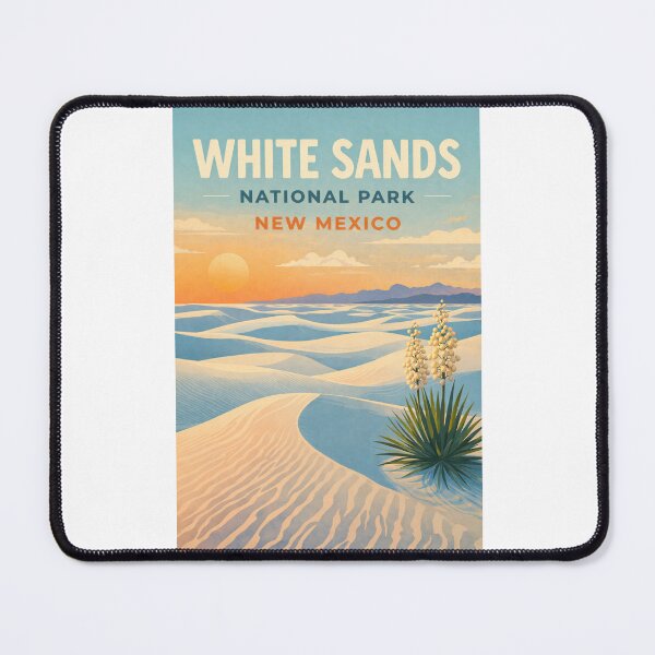 Item preview, White Sands National Park New Mexico – Tularosa Basin, Alamogordo and Chihuahuan Desert designed and sold by Places On Earth.
