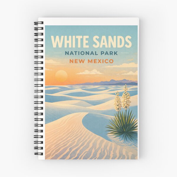 Item preview, White Sands National Park New Mexico – Tularosa Basin, Alamogordo and Chihuahuan Desert designed and sold by Places On Earth.