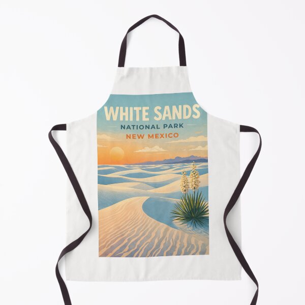 Item preview, White Sands National Park New Mexico – Tularosa Basin, Alamogordo and Chihuahuan Desert designed and sold by Places On Earth.