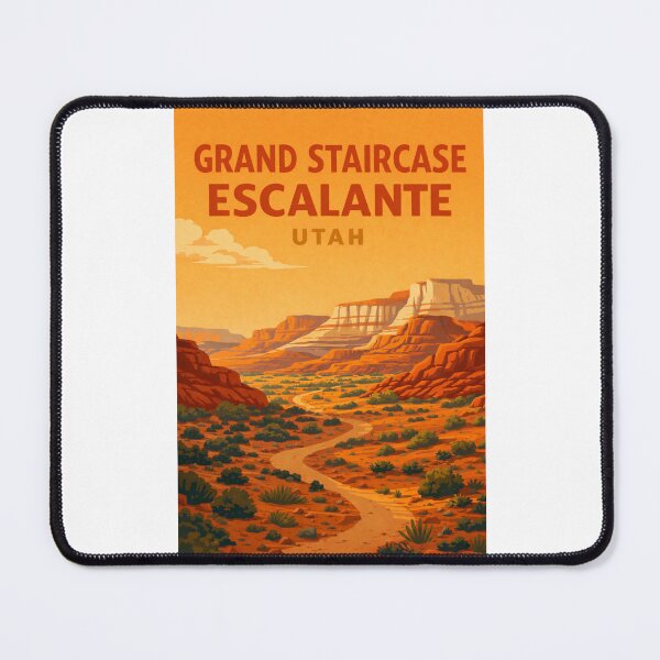 Item preview, Grand Staircase Escalante National Monument Utah – Escalante River and Bryce Canyon Region designed and sold by Places On Earth.