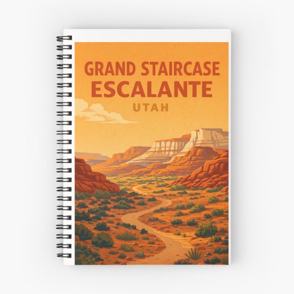 Item preview, Grand Staircase Escalante National Monument Utah – Escalante River and Bryce Canyon Region designed and sold by Places On Earth.