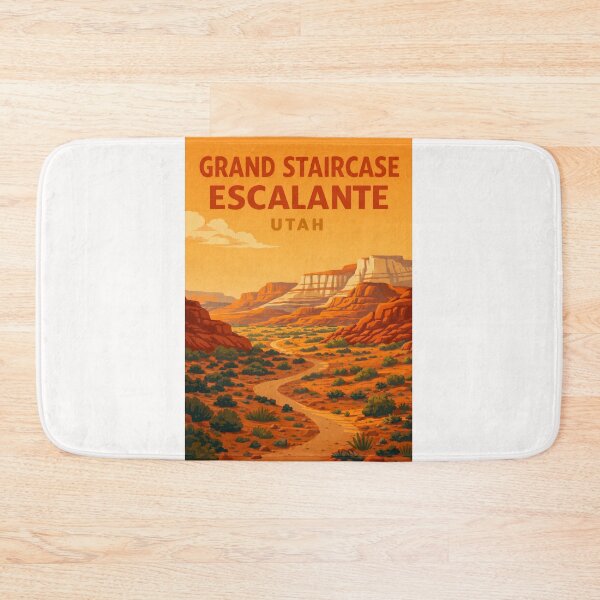 Item preview, Grand Staircase Escalante National Monument Utah – Escalante River and Bryce Canyon Region designed and sold by Places On Earth.