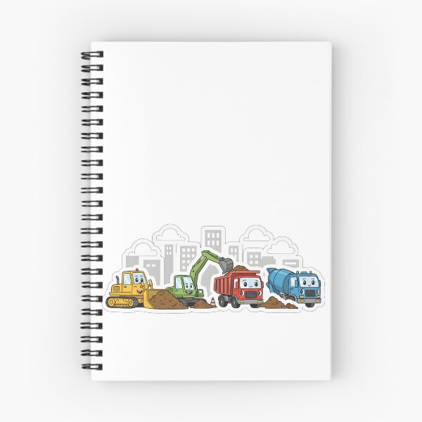 Item preview, Cute Construction Team Cartoon designed and sold by 4AGift.