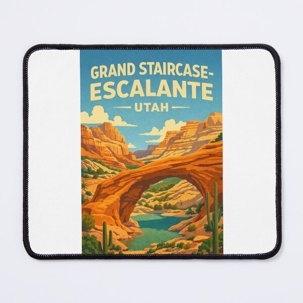 Item preview, Grand Staircase Escalante National Monument Utah – Escalante River Natural Arch and Glen Canyon designed and sold by Places On Earth.