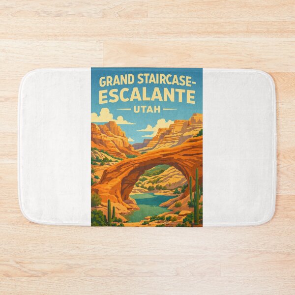 Item preview, Grand Staircase Escalante National Monument Utah – Escalante River Natural Arch and Glen Canyon designed and sold by Places On Earth.