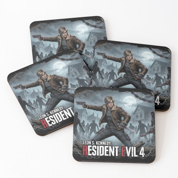 Item preview, Leon S. Kennedy RE4 Survival – Gritty Comic Style Art designed and sold by LiteTH.
