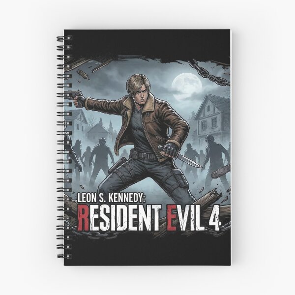 Item preview, Leon S. Kennedy RE4 Survival – Gritty Comic Style Art designed and sold by LiteTH.