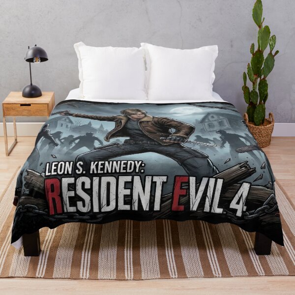 Item preview, Leon S. Kennedy RE4 Survival – Gritty Comic Style Art designed and sold by LiteTH.