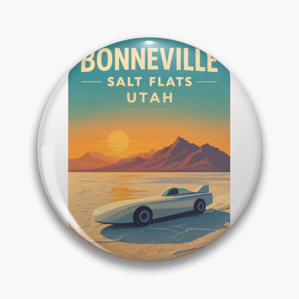 Item preview, Bonneville Salt Flats Utah – Great Salt Lake Desert and Wendover designed and sold by Places On Earth.