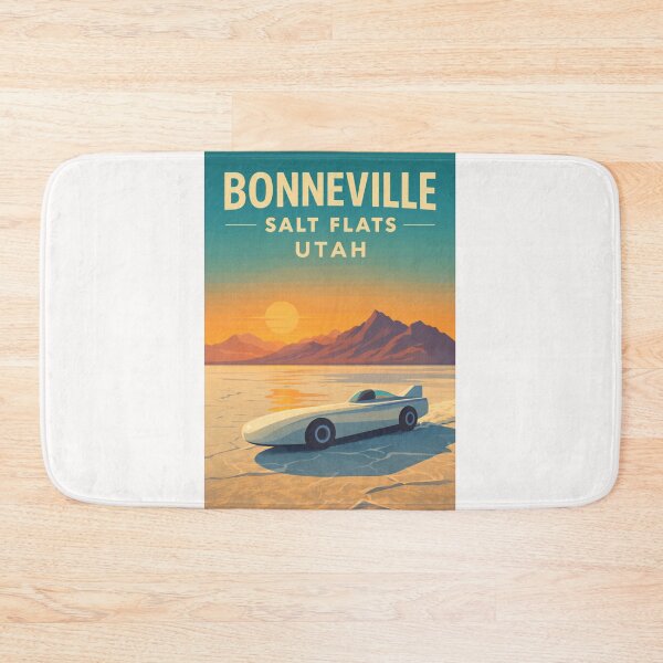 Item preview, Bonneville Salt Flats Utah – Great Salt Lake Desert and Wendover designed and sold by Places On Earth.