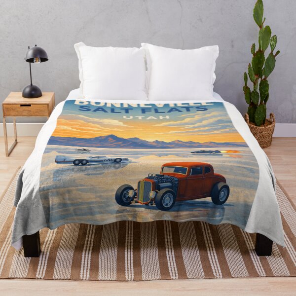Item preview, Bonneville Salt Flats Utah – Great Salt Lake Desert and Silver Island Mountains designed and sold by Places On Earth.