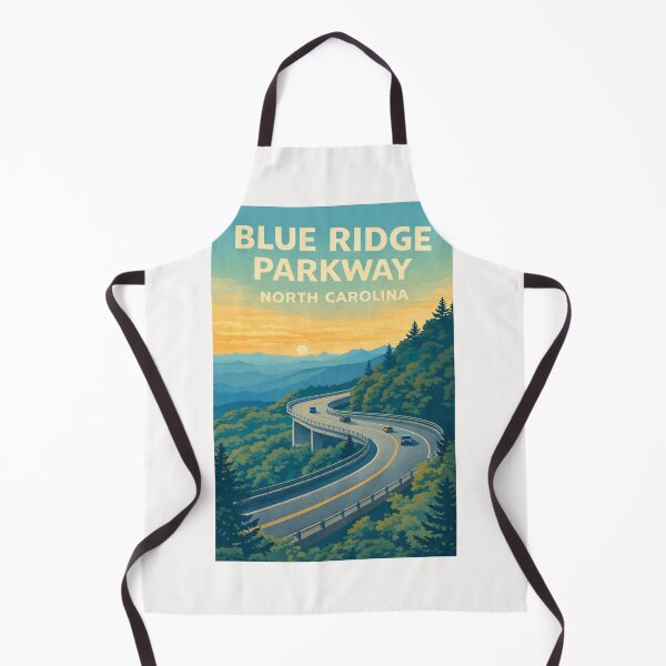Item preview, Blue Ridge Parkway North Carolina – Linn Cove Viaduct and Pisgah National Forest designed and sold by Places On Earth.