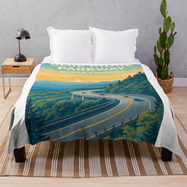 Item preview, Blue Ridge Parkway North Carolina – Linn Cove Viaduct and Pisgah National Forest designed and sold by Places On Earth.