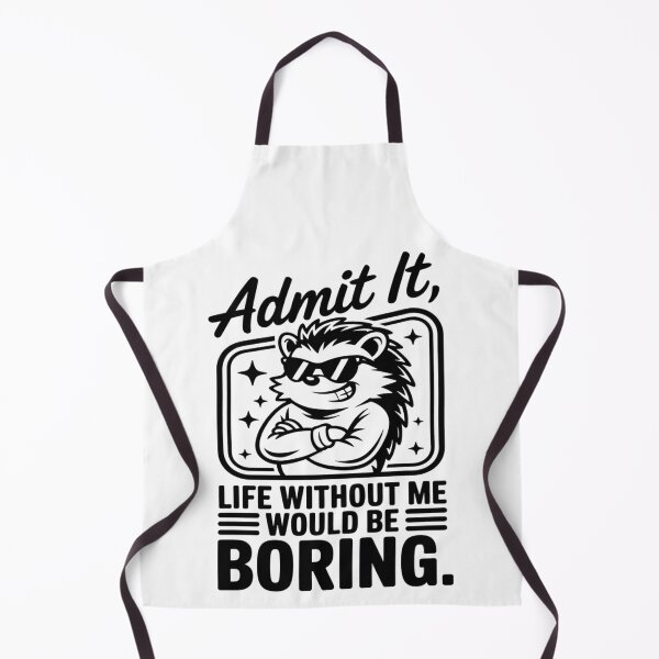 Item preview, donkey - funny donkey - donkey lover - donkey humor - sassy donkey - sarcastic quote - funny quote - witty saying - snarky - attitude - cheeky - admit it - life without me would be boring designed and sold by JansenGS.
