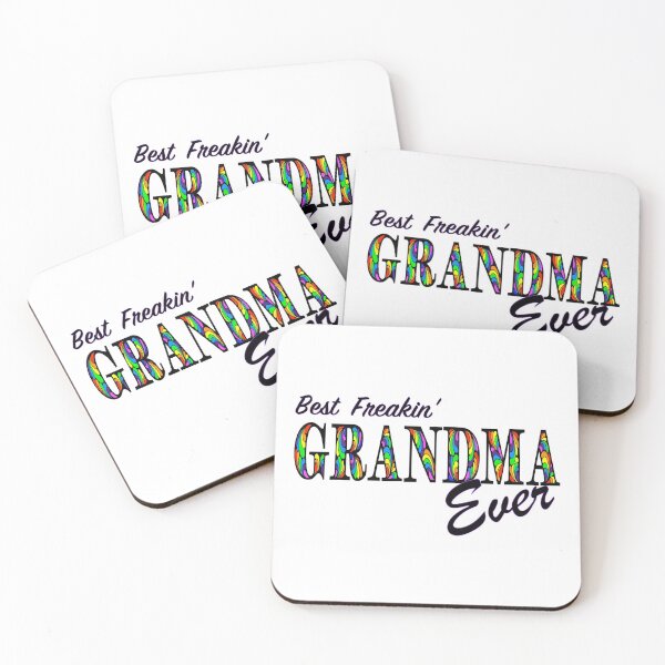 Item preview, Best Freakin’ Grandma Ever on White by Amanda M Lucas designed and sold by Amanda Lucas.