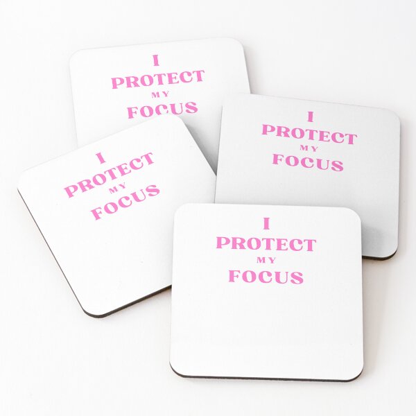 Item preview, I Protect My Focus Quote designed and sold by Bongsheila.