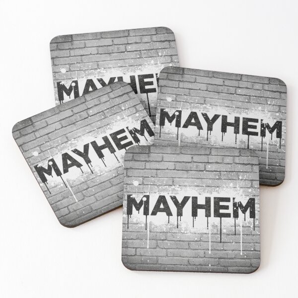 Item preview, Mayhem Graffiti Drip Urban Street Design designed and sold by LuxeLayouts.