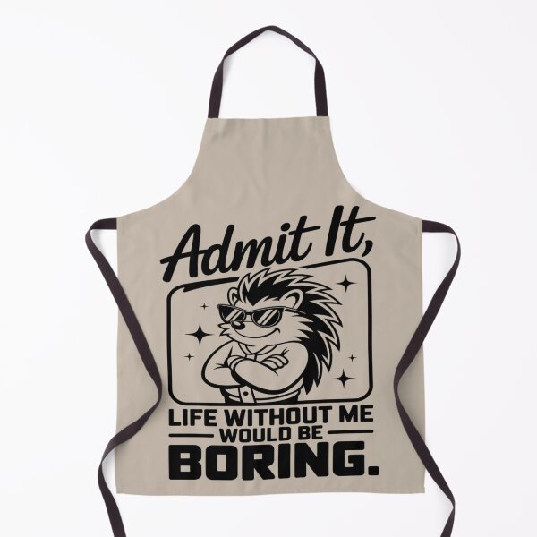 Item preview, donkey - funny donkey - donkey lover - donkey humor - sassy donkey - sarcastic quote - funny quote - witty saying - snarky - attitude - cheeky - admit it - life without me would be boring designed and sold by JansenGS.
