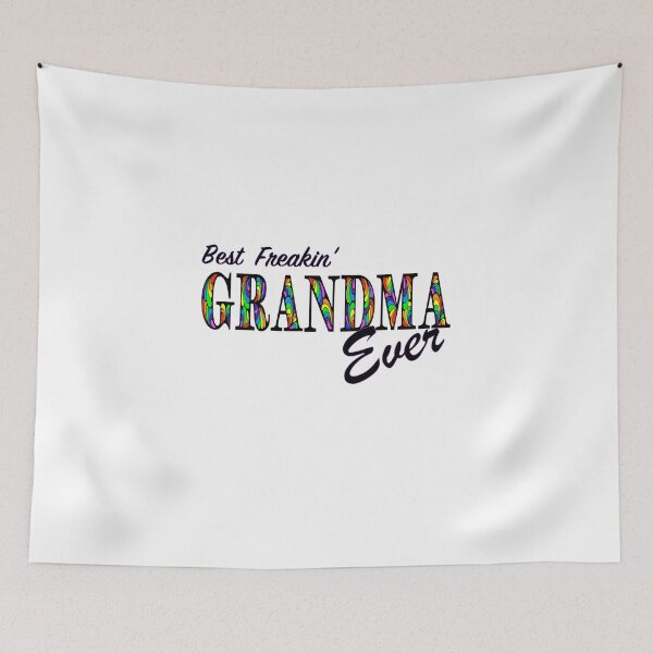 Item preview, Best Freakin’ Grandma Ever on White by Amanda M Lucas designed and sold by Amanda Lucas.