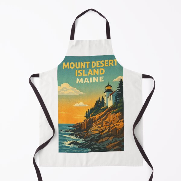 Item preview, Mount Desert Island Maine – Acadia National Park and Bar Harbor designed and sold by Places On Earth.