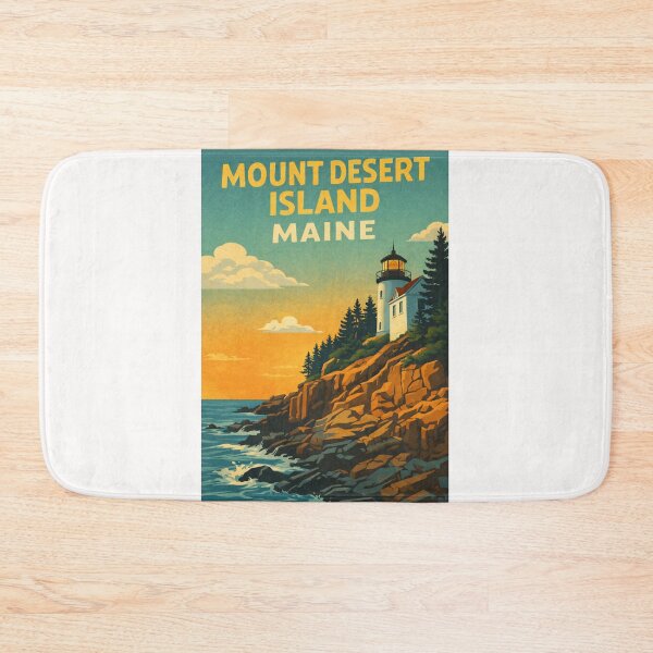 Item preview, Mount Desert Island Maine – Acadia National Park and Bar Harbor designed and sold by Places On Earth.