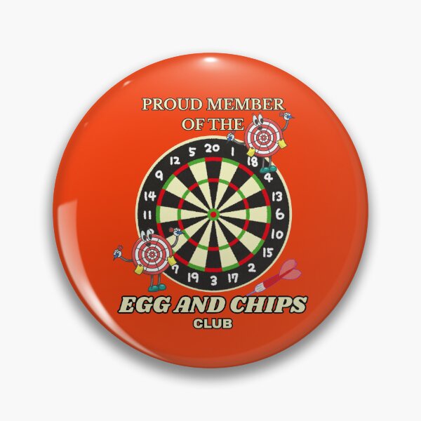 Item preview, the darts egg and chips club designed and sold by aledfychan.