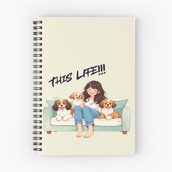 Item preview, This life, single and happy with dogs designed and sold by LiskoDesign.