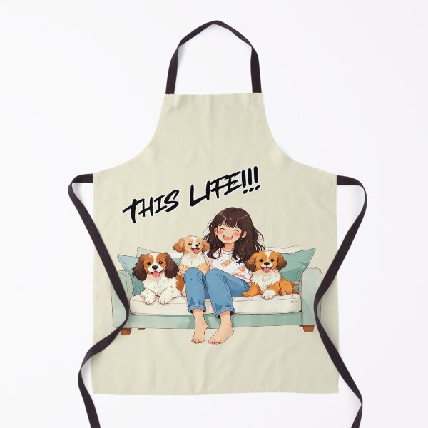 Item preview, This life, single and happy with dogs designed and sold by LiskoDesign.